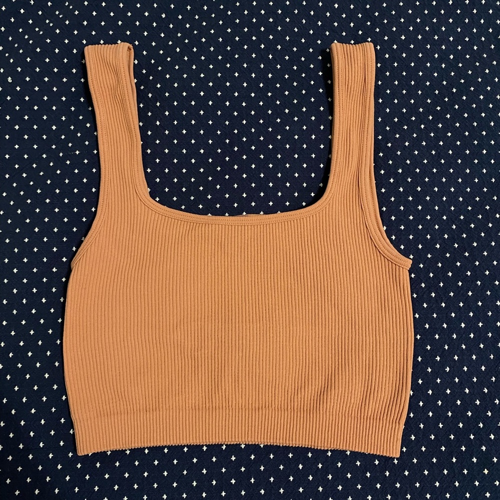 Seamless Crop Tank Top